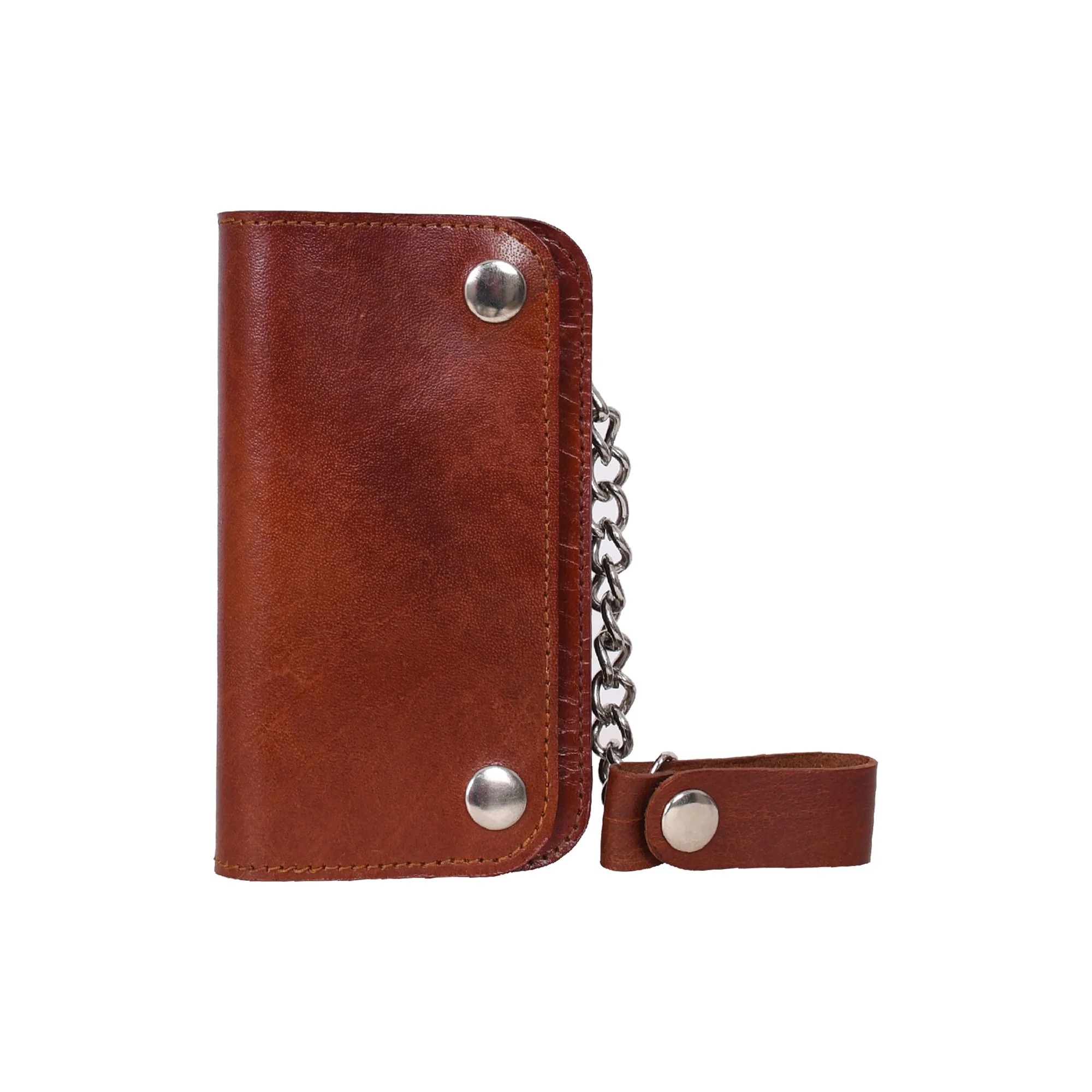 Image 5 of Bread Small Leather Trucker Wallet