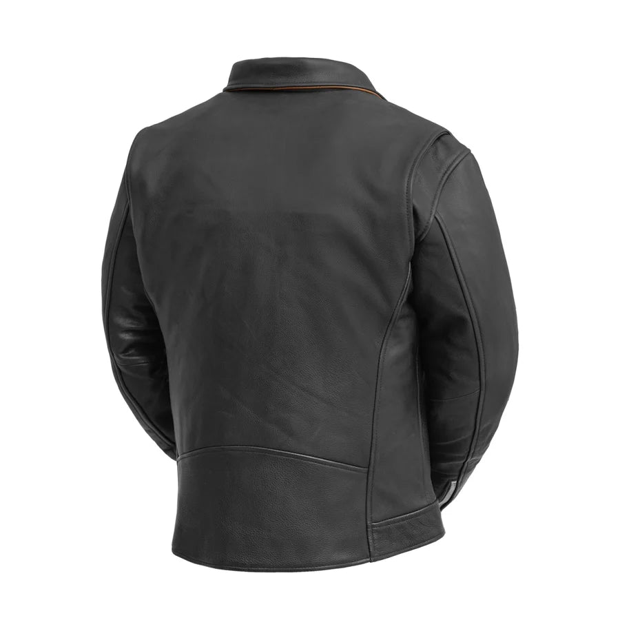 Image 4 of  Eagle Ruler Men's Motorcycle Leather Jacket