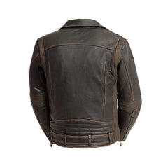 Image 4 of  Throttle & Thread Men's Motorcycle Leather Jacket
