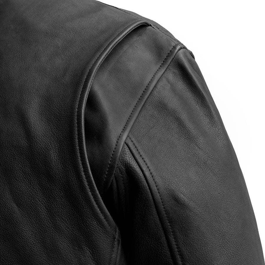 Image 5 of MotoRogue Bomber Men's Leather Jacket