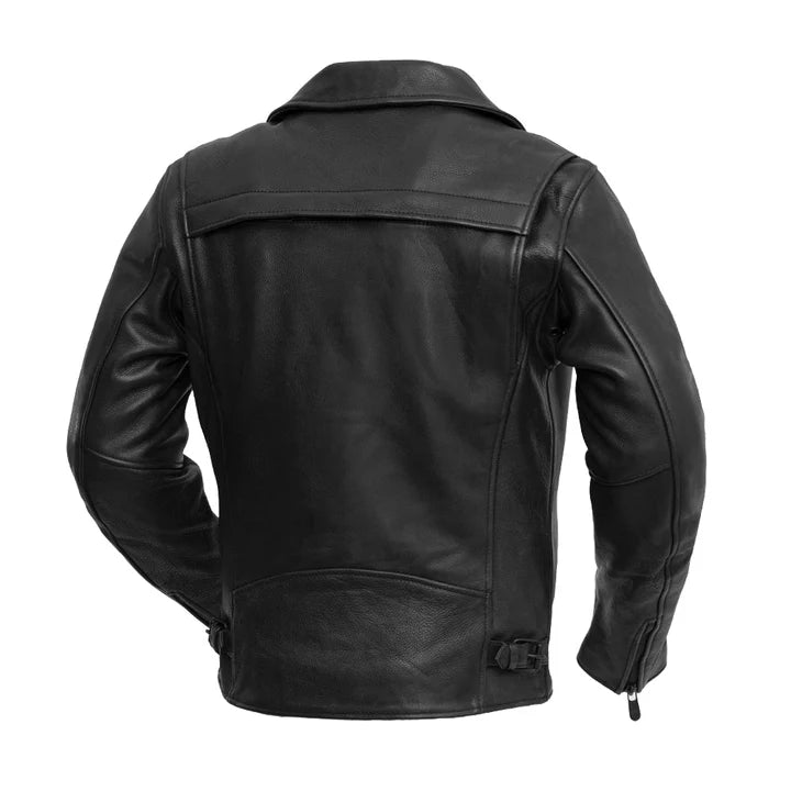 Image 5 of Outrider Men's Motorcycle Leather Jacket