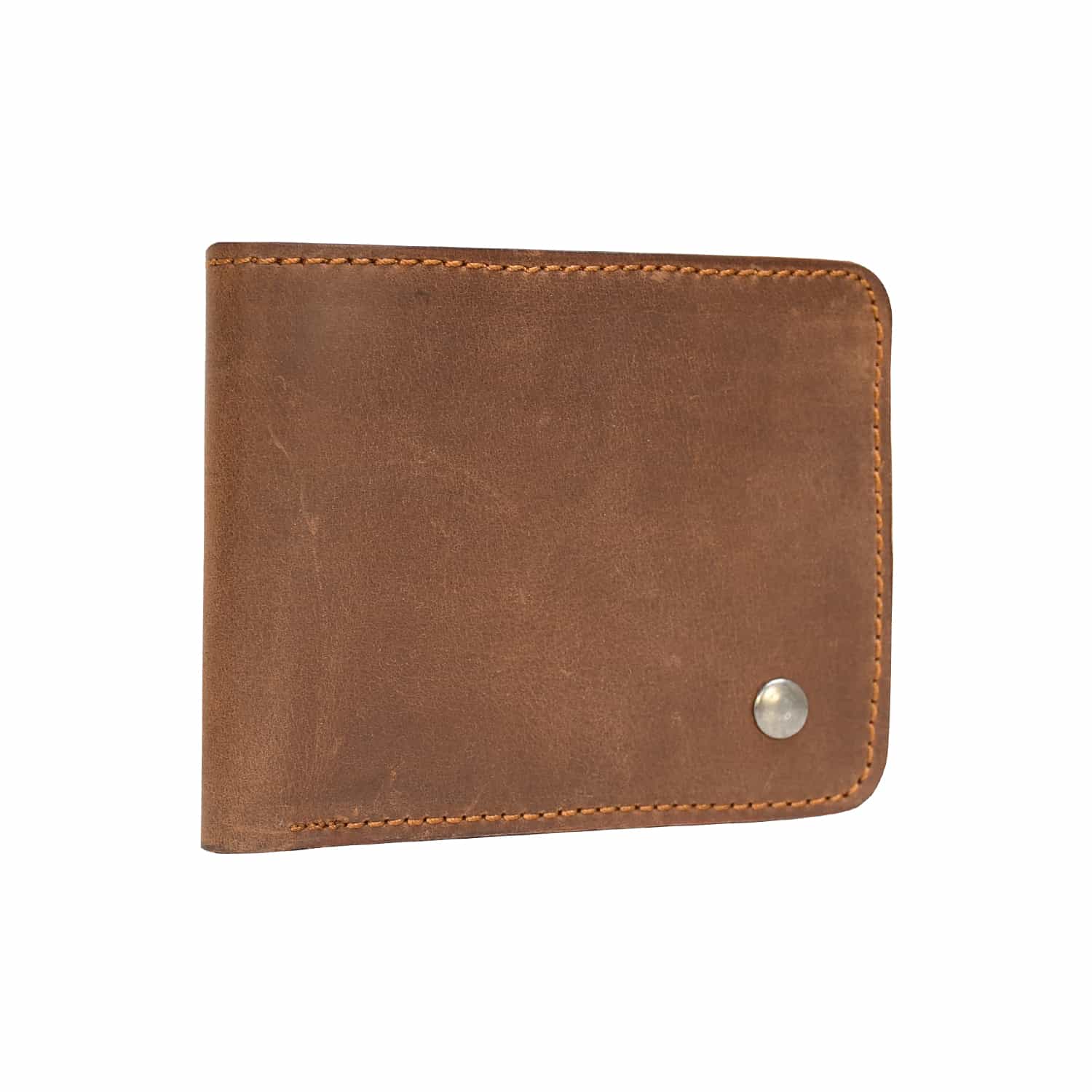 Image 4 of Bifold Wallet - Vegetable Tanned Leather Cognac
