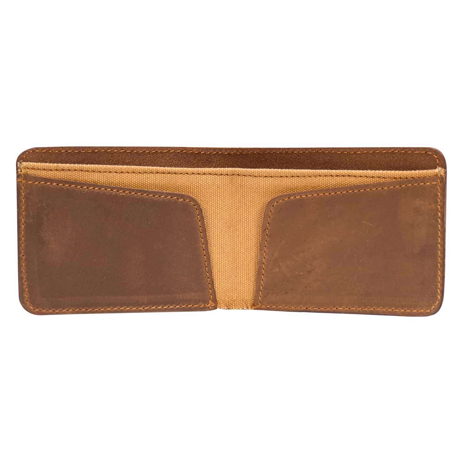 Image 3 of Bifold Wallet - Vegetable Tanned Leather Cognac