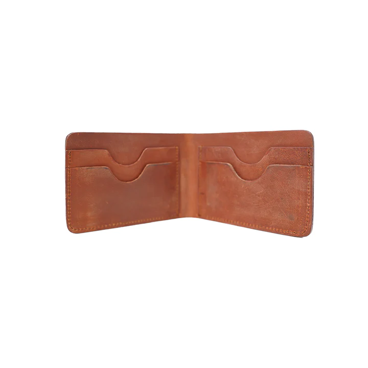 Image 3 of Bifold Wallet – Vegetable Tanned Leather Coffee